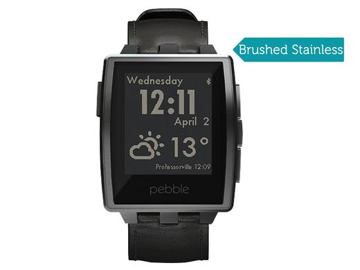 iBood Health & Beauty - Pebble Steel Smartwatch