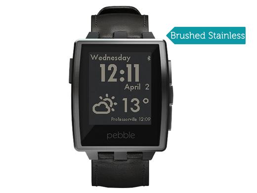 iBood Health & Beauty - Pebble Steel Smartwatch iBood Health & Beauty - Pebble Steel Smartwatch