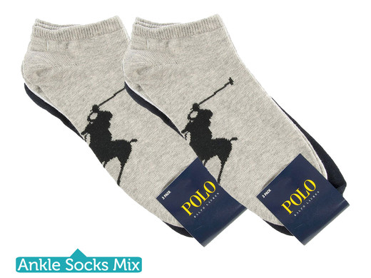 iBood Health & Beauty - Polo Ralph Lauren sokken (6-pack) iBood Health & Beauty - Polo Ralph Lauren sokken (6-pack)