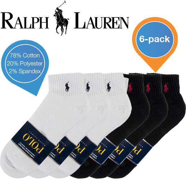 iBood Health & Beauty - Ralph Lauren sokken 6-pack