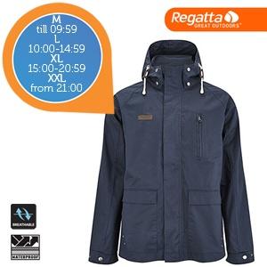 iBood Health & Beauty - Regatta Legacy winddichte allround jas - Navy - Maat XXL iBood Health & Beauty - Regatta Legacy winddichte allround jas - Navy - Maat XXL