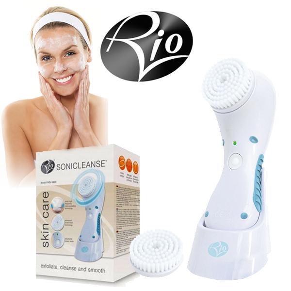iBood Health & Beauty - Rio Sonicleanse peelingborstel iBood Health & Beauty - Rio Sonicleanse peelingborstel