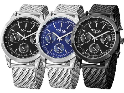 iBood Health & Beauty - So&Co New York herenhorloge iBood Health & Beauty - So&Co New York herenhorloge