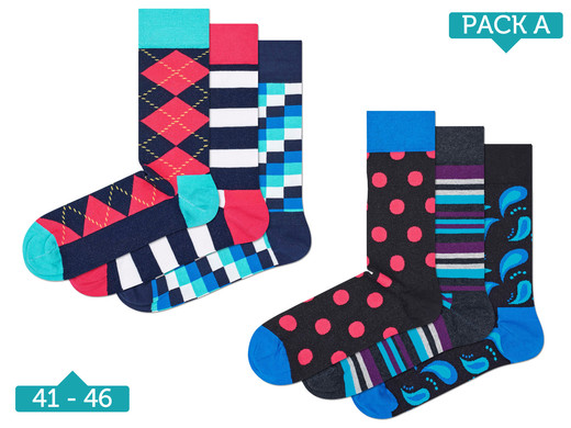 iBood Health & Beauty - Socks Mania by Happy Socks (6-pack) iBood Health & Beauty - Socks Mania by Happy Socks (6-pack)