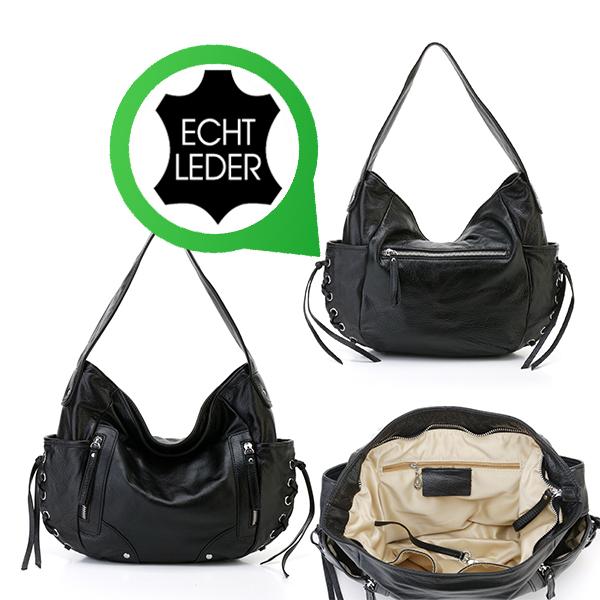 iBood Health & Beauty - Stijlvolle tas van 100% Italiaans leer iBood Health & Beauty - Stijlvolle tas van 100% Italiaans leer