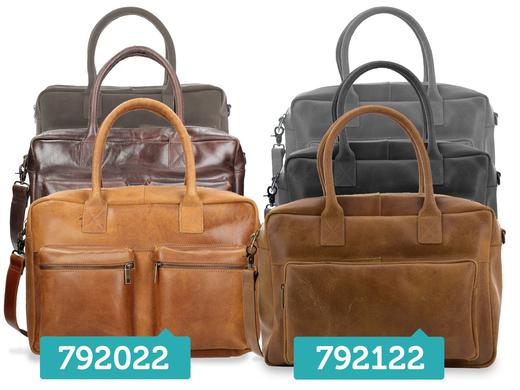 iBood Health & Beauty - Stoere leren Burkely schoudertas met laptopvak iBood Health & Beauty - Stoere leren Burkely schoudertas met laptopvak