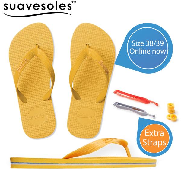 iBood Health & Beauty - Suavesoles Naranja Flip Flops in 2 maten