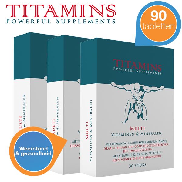 iBood Health & Beauty - Titamins multivitamine 90 tabletten!