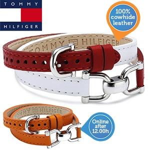 iBood Health & Beauty - Tommy Hilfiger lederen damesarmband