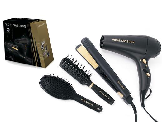 iBood Health & Beauty - Vidal Sassoon complete, luxe stylingset voor perfect haar iBood Health & Beauty - Vidal Sassoon complete, luxe stylingset voor perfect haar