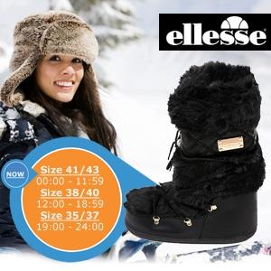 iBood Health & Beauty - Warme, lederen Ellesse sneeuwlaarzen met artificieel bont, zwart ? maat 40 ? 43 online van 00.00 tot 11.59 iBood Health & Beauty - Warme, lederen Ellesse sneeuwlaarzen met artificieel bont, zwart ? maat 40 ? 43 online van 00.00 tot 11.59