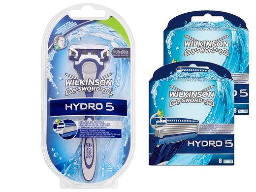 iBood Health & Beauty - Wilkinson Sword Hydro5 met 1 houder en 17 mesjes iBood Health & Beauty - Wilkinson Sword Hydro5 met 1 houder en 17 mesjes