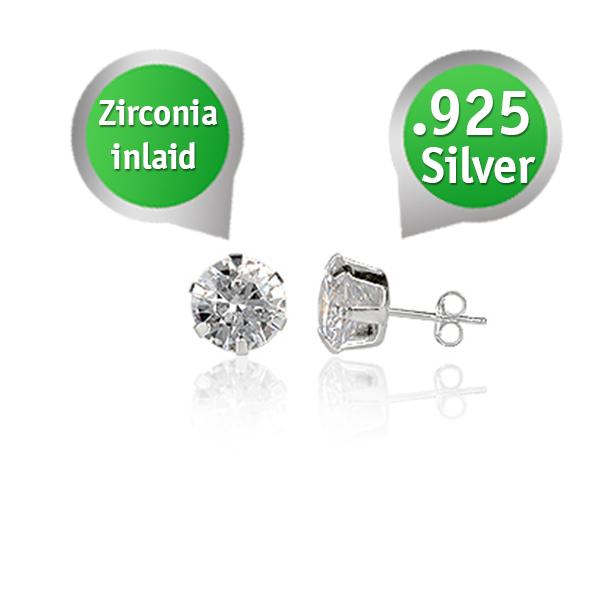 iBood Health & Beauty - Zilveren oorbellen met Zirconia iBood Health & Beauty - Zilveren oorbellen met Zirconia