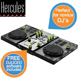 iBood - Hercules DJ Control AIR Street Edition: stijlvolle MIDI-controller iBood - Hercules DJ Control AIR Street Edition: stijlvolle MIDI-controller
