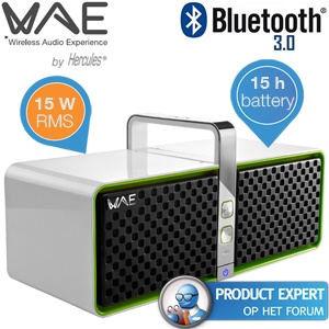 iBood - Hercules WAE BTP05 Bluetooth Speaker met speciale app om gemakkelijk al jouw muziek af te spelen iBood - Hercules WAE BTP05 Bluetooth Speaker met speciale app om gemakkelijk al jouw muziek af te spelen