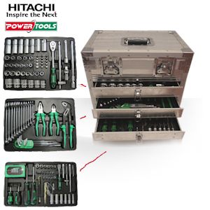 iBood - Hitachi Professioneel Power Case Systeem om te sleutelen aan je auto, met 3 gevulde laden! iBood - Hitachi Professioneel Power Case Systeem om te sleutelen aan je auto, met 3 gevulde laden!