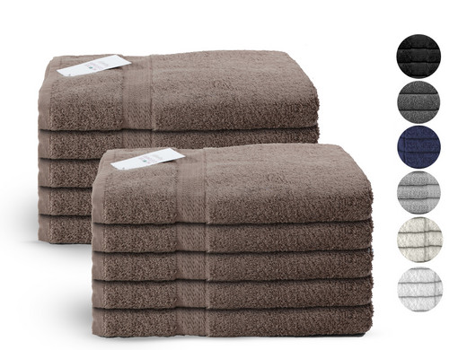 iBood Home & Living - 10 Luxe Handdoeken | 500 gr/m² iBood Home & Living - 10 Luxe Handdoeken | 500 gr/m²