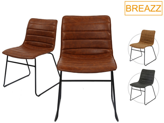 iBood Home & Living - 2x Breazz Eetkamerstoel Reina iBood Home & Living - 2x Breazz Eetkamerstoel Reina