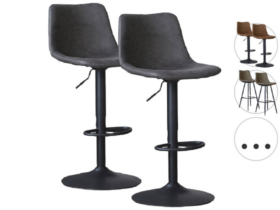 iBood Home & Living - 2x Cyrus Benson Collection Barkruk iBood Home & Living - 2x Cyrus Benson Collection Barkruk