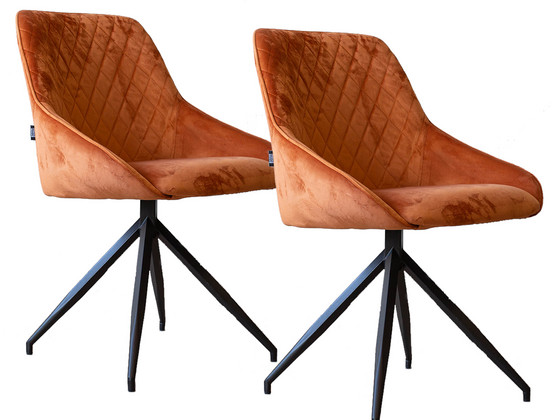 iBood Home & Living - 2x Cyrus Benson Henley Eetkamerstoel iBood Home & Living - 2x Cyrus Benson Henley Eetkamerstoel