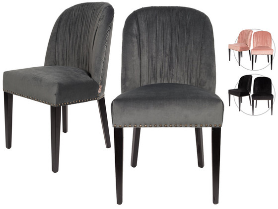 iBood Home & Living - 2x Dutchbone Cassidy Eetkamerstoel iBood Home & Living - 2x Dutchbone Cassidy Eetkamerstoel