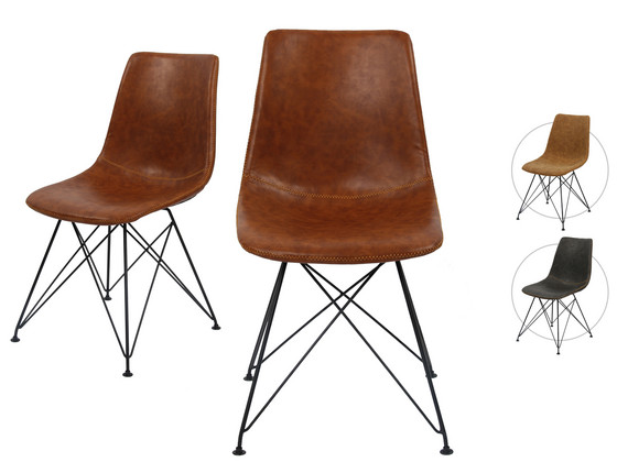 iBood Home & Living - 2x Eetkamerstoel Jace iBood Home & Living - 2x Eetkamerstoel Jace