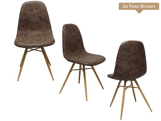 iBood Home & Living - 2x Eetkamerstoel | Keuzeoptie iBood Home & Living - 2x Eetkamerstoel | Keuzeoptie