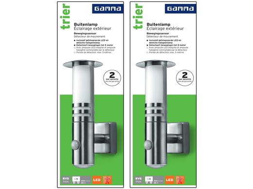 iBood Home & Living - 2x Gamma LED Buitenlampen