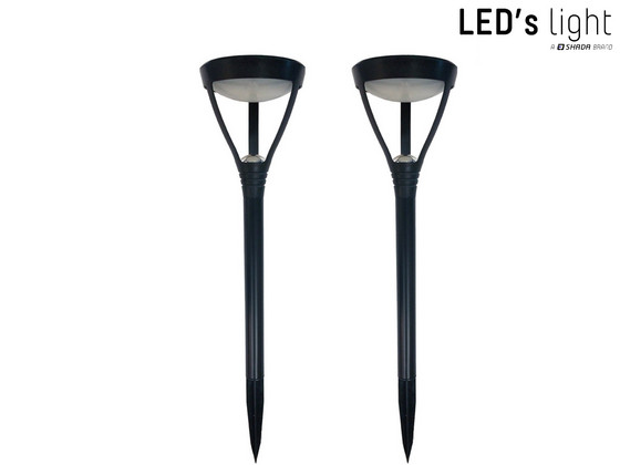 iBood Home & Living - 2x LED´s Light XXL Solar Tuinlamp iBood Home & Living - 2x LED´s Light XXL Solar Tuinlamp