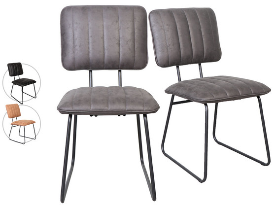 iBood Home & Living - 2x No Limits Eetkamerstoel Ford iBood Home & Living - 2x No Limits Eetkamerstoel Ford