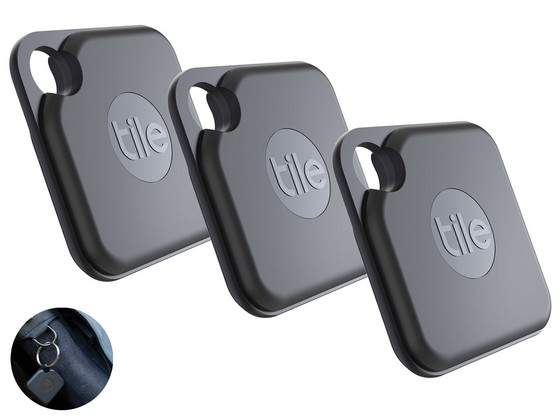 iBood Home & Living - 3x Tile Pro+ Bluetooth Tracker iBood Home & Living - 3x Tile Pro+ Bluetooth Tracker