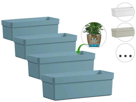 iBood Home & Living - 4x Emsa City Window Plantenbak iBood Home & Living - 4x Emsa City Window Plantenbak