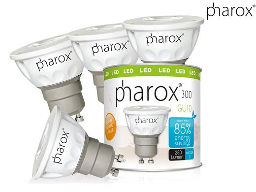 iBood Home & Living - 4x Pharox 300 GU10 retrofit lamp iBood Home & Living - 4x Pharox 300 GU10 retrofit lamp