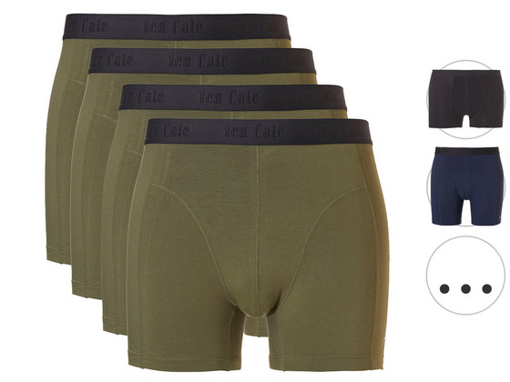 iBood Home & Living - 4x Ten Cate Bamboo Boxershort iBood Home & Living - 4x Ten Cate Bamboo Boxershort