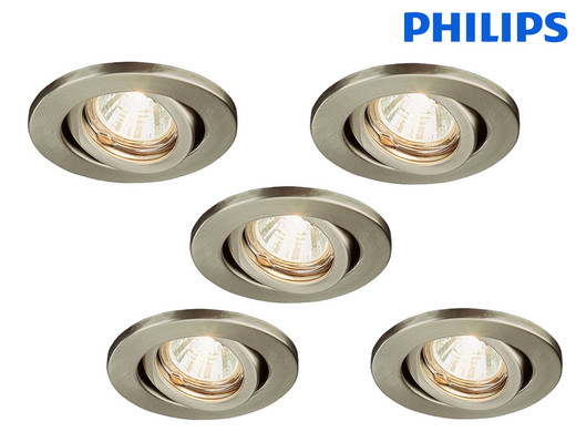 iBood Home & Living - 5x Philips Inbouwspot Mira