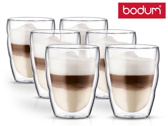 iBood Home & Living - 6 BODUM Dubbelwandige Glazen iBood Home & Living - 6 BODUM Dubbelwandige Glazen