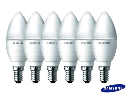 iBood Home & Living - 6-Pack Samsung dimbare LED-lampen E14 iBood Home & Living - 6-Pack Samsung dimbare LED-lampen E14