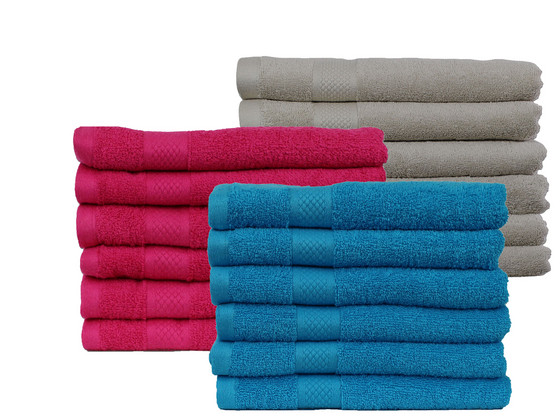 iBood Home & Living - 6x Zware Kwaliteit Handdoek 70x140