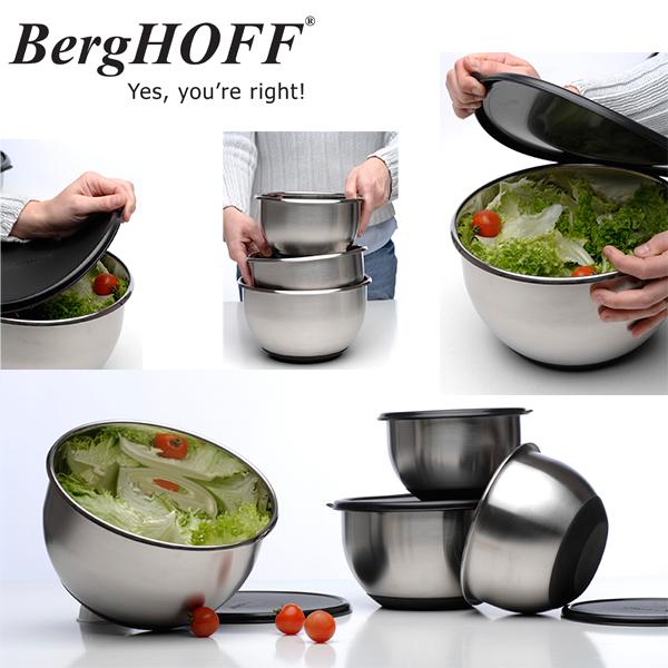 iBood Home & Living - 8-Delige BergHOFF Geminis mengkommenset iBood Home & Living - 8-Delige BergHOFF Geminis mengkommenset