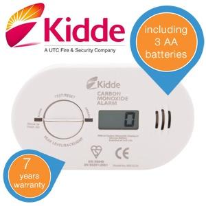 iBood Home & Living - Ajax-Kidde Koolmonoxide Detector met LCD display en 7 jaar levensduur