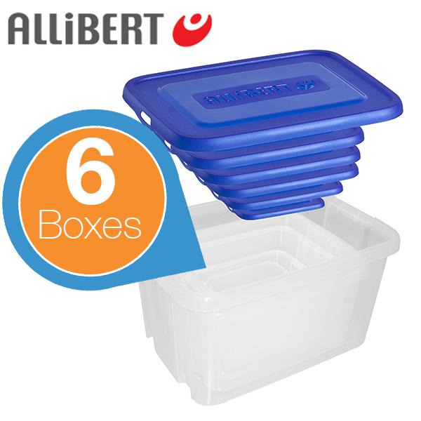 iBood Home & Living - Allibert handy box 6-delige set iBood Home & Living - Allibert handy box 6-delige set
