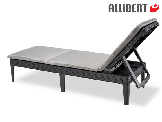 iBood Home & Living - Allibert ☀ Sunlounger + Kussen iBood Home & Living - Allibert ☀ Sunlounger + Kussen