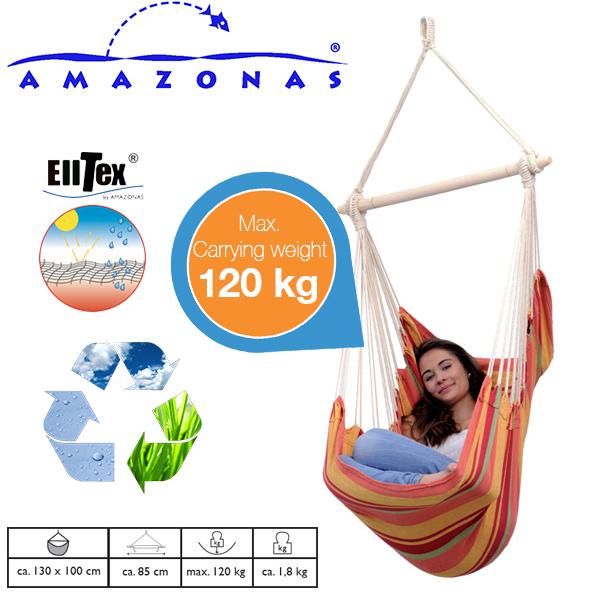 iBood Home & Living - Amazonas Relax Sunrise hangstoel iBood Home & Living - Amazonas Relax Sunrise hangstoel