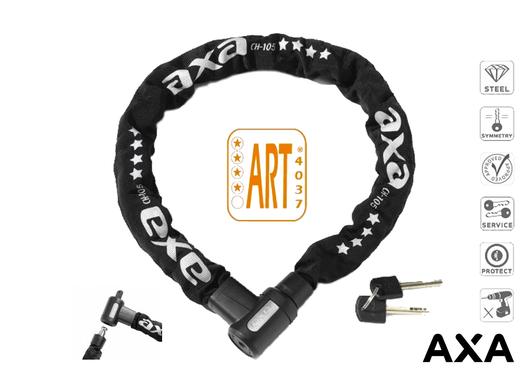 iBood Home & Living - Axa ProCarat gehard stalen kettingslot met 10,5mm dikke schakels (ART klasse 4) iBood Home & Living - Axa ProCarat gehard stalen kettingslot met 10,5mm dikke schakels (ART klasse 4)
