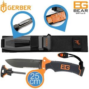 iBood Home & Living - Bear Grylls Ultimate Knife SE, inclusief vuuraanmaker, slijpsteen, fluit en overlevingsgidsje iBood Home & Living - Bear Grylls Ultimate Knife SE, inclusief vuuraanmaker, slijpsteen, fluit en overlevingsgidsje