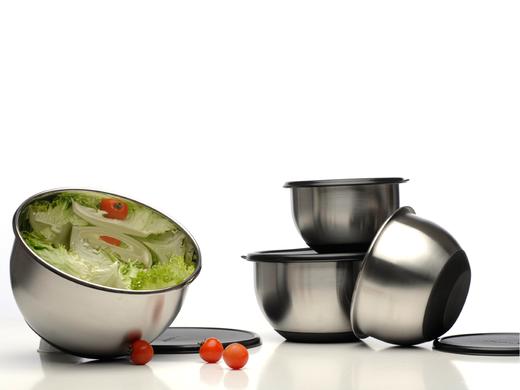 iBood Home & Living - BergHOFF Geminis mengkommenset (4 kommen + 4 deksels) iBood Home & Living - BergHOFF Geminis mengkommenset (4 kommen + 4 deksels)
