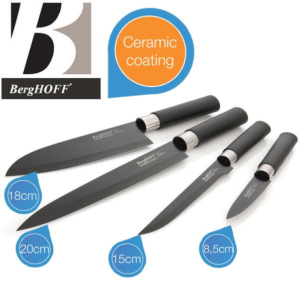 iBood Home & Living - Berghoff Studio 4-delige messenset iBood Home & Living - Berghoff Studio 4-delige messenset