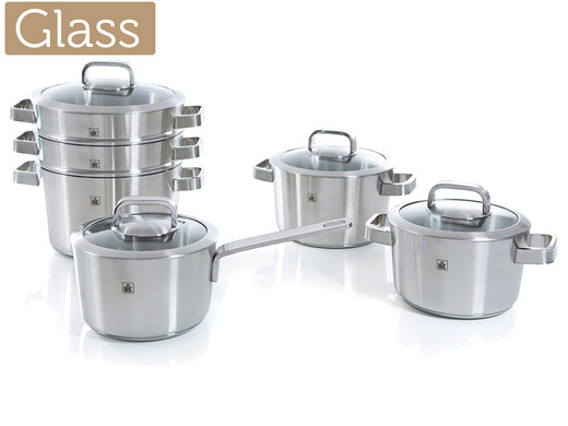 iBood Home & Living - BK Conical+ Pannenset | 2 Varianten iBood Home & Living - BK Conical+ Pannenset | 2 Varianten
