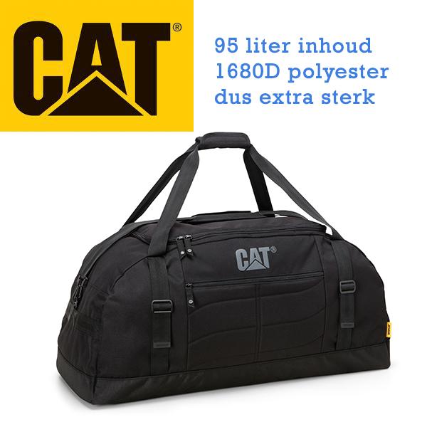 iBood Home & Living - Caterpillar Marcus Black reis-/sporttas iBood Home & Living - Caterpillar Marcus Black reis-/sporttas