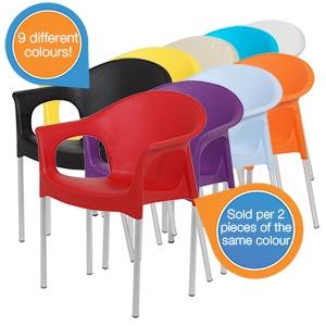 iBood Home & Living - ColorGarden Tuinstoelenset in maar liefst 9 kleuren! iBood Home & Living - ColorGarden Tuinstoelenset in maar liefst 9 kleuren!